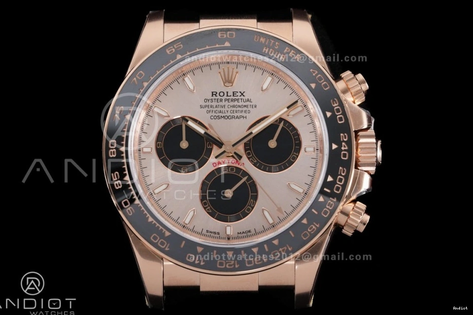 Daytona 126515 On RG Stick DD4131 Oyster-flex 1:1 VSF Black Gain Weight Best Edition Strap Marker Sub-dial Dial 0315